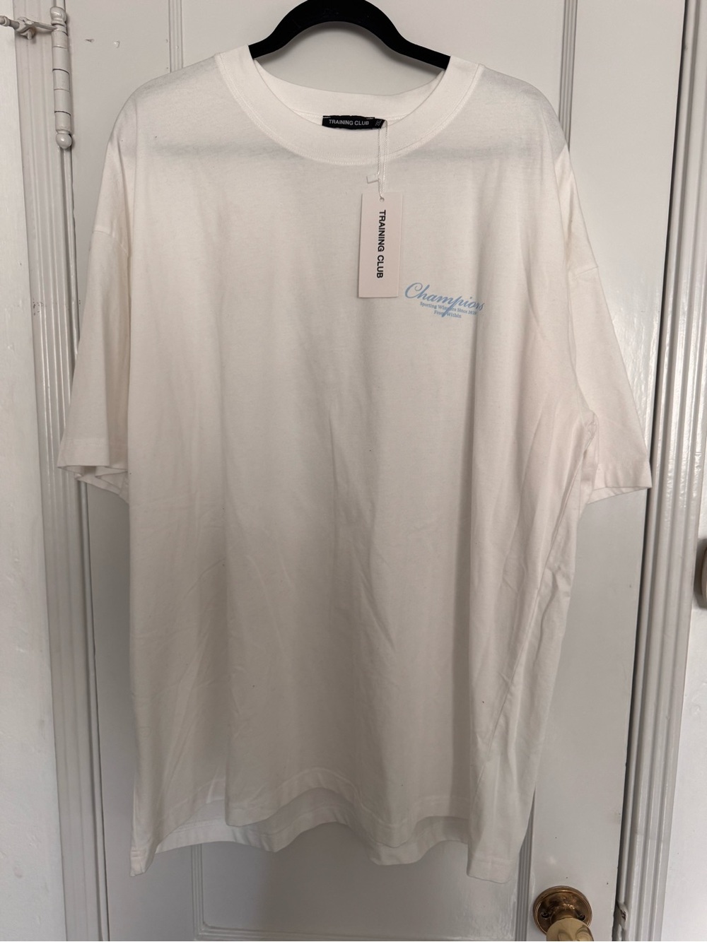 Training Club Champions White Logo Tee - Men